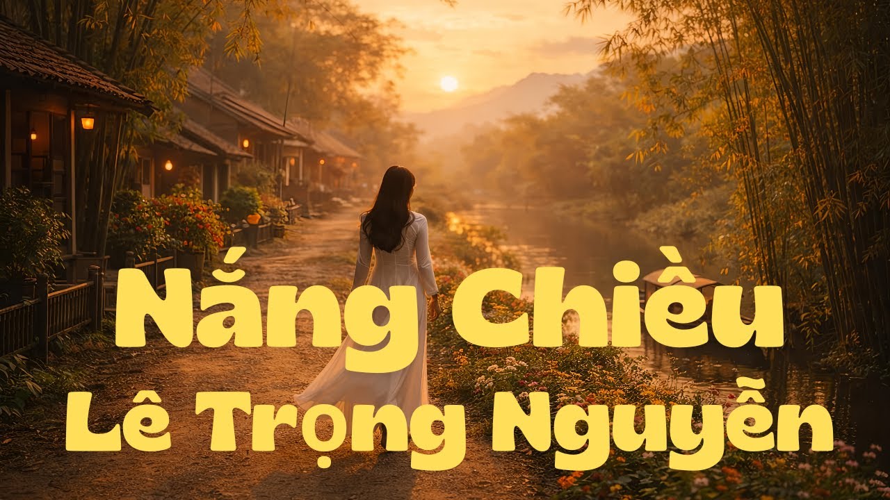 Nắng Chiều - St: Lê Trọng Nguyễn | AI Covers | Phối Mới | Lúa Music