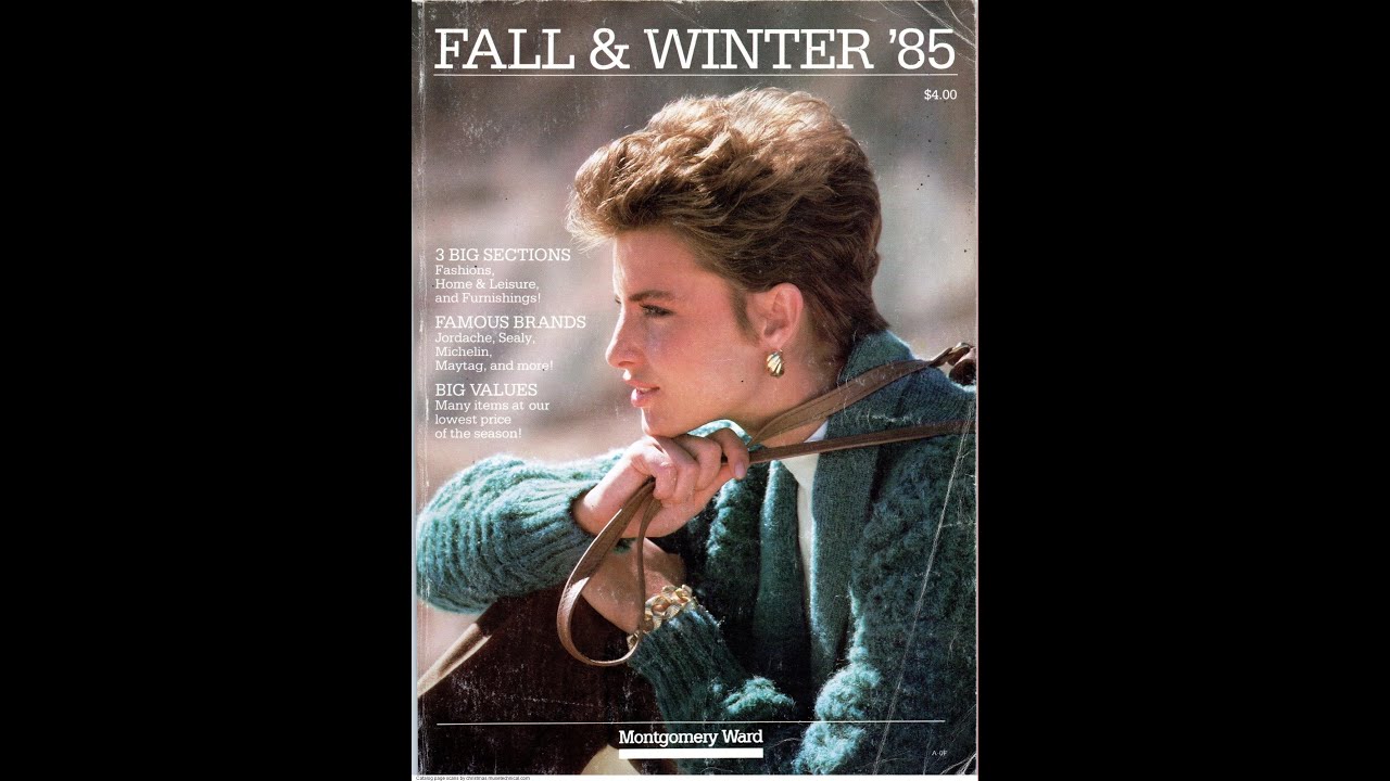 1985 Montgomery Ward Fall Winter Catalog