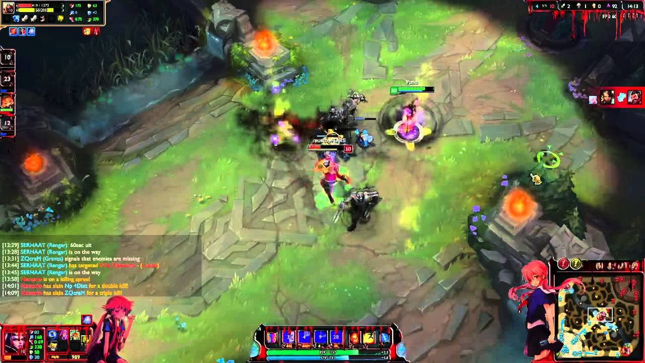 LeBlanc vs Zed 1v1 outplay? Kappa