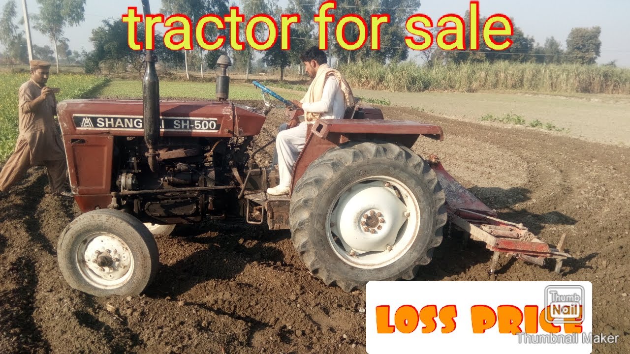 Tractor shanghai for sale in pakistan