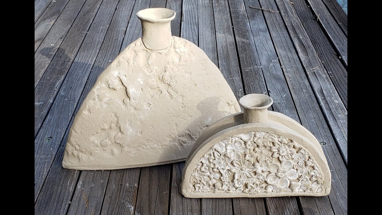 Stiff Slab Vases