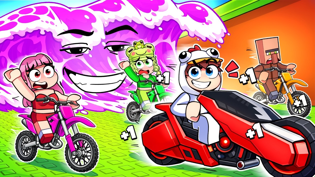 Débloquez la MOTO 0,01 % dans +1 VITESSE Motorcycle Tsunami Escape !