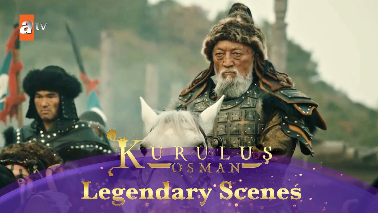 Kurulus Osman Urdu | Legendary Scenes - 31 | Geyhatu Kayi qabeele mein!