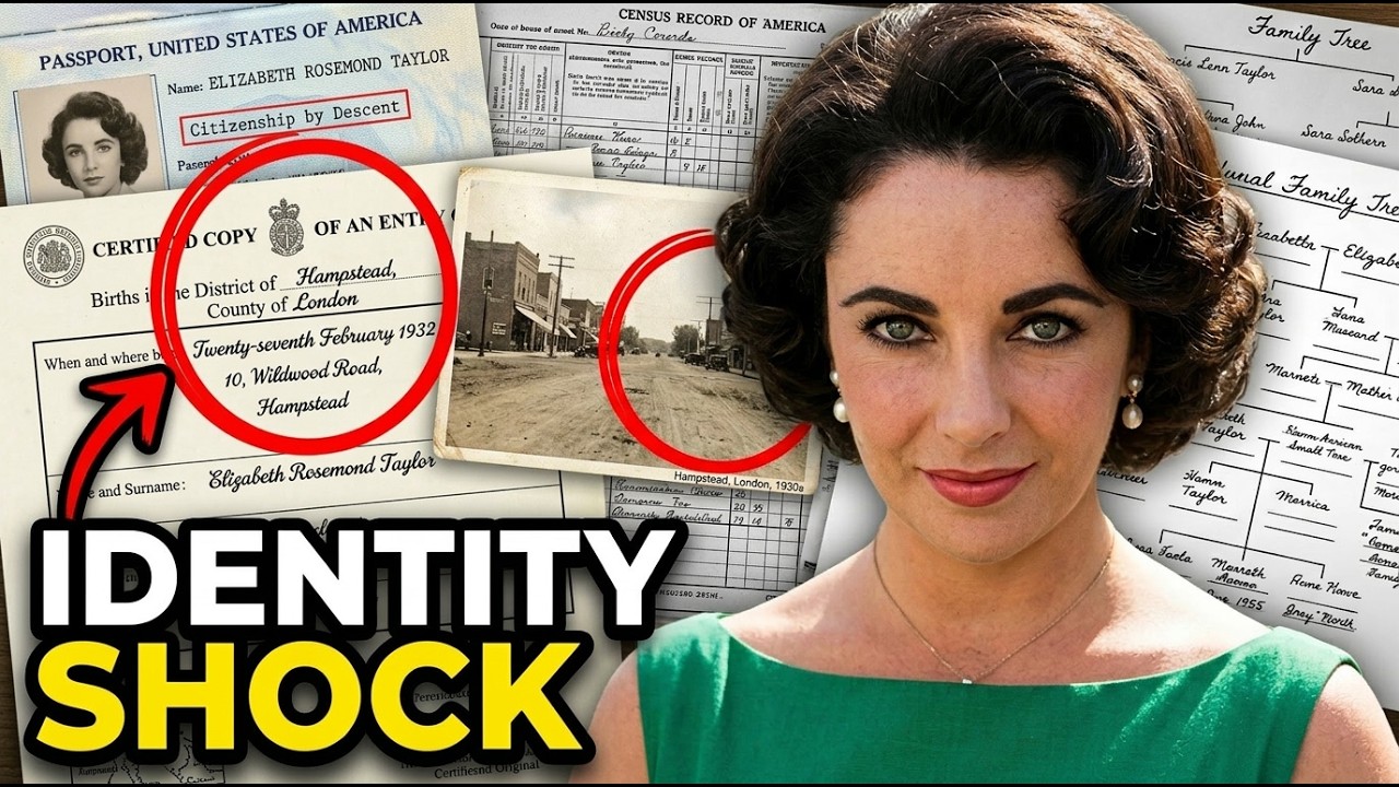 Elizabeth Taylor Was Born in UK But Her MOTHER'S TRUE Ancestry Traces Back to This American Town!