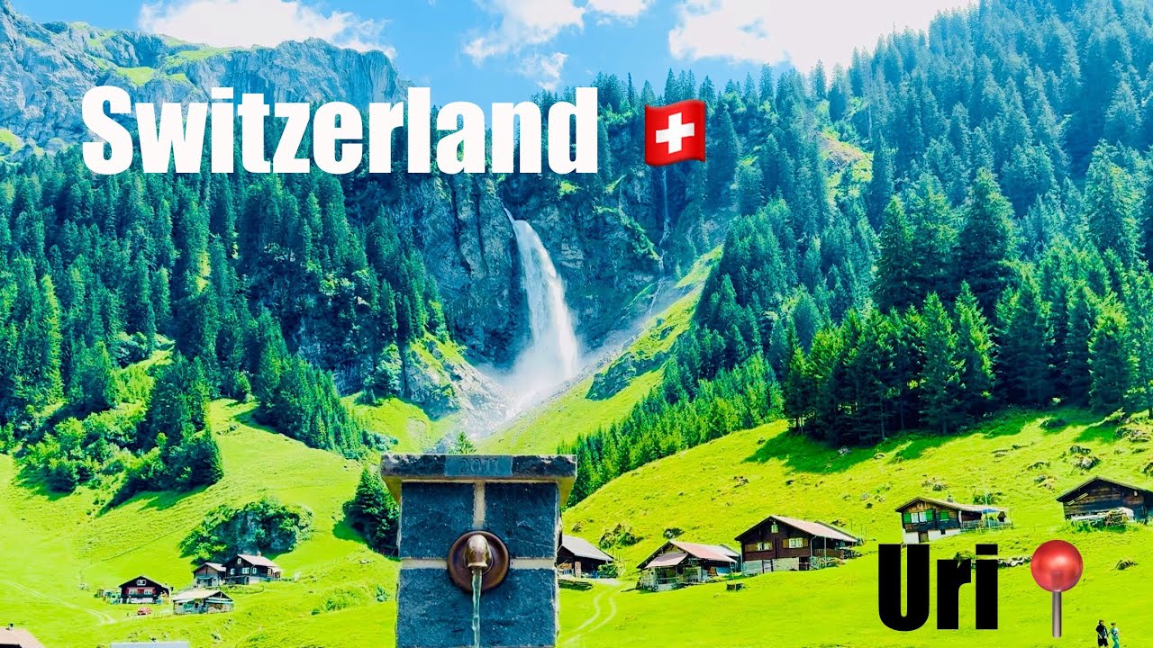 Hidden Paradise in Switzerland🇨🇭: Canton Uri & Its Majestic Waterfalls