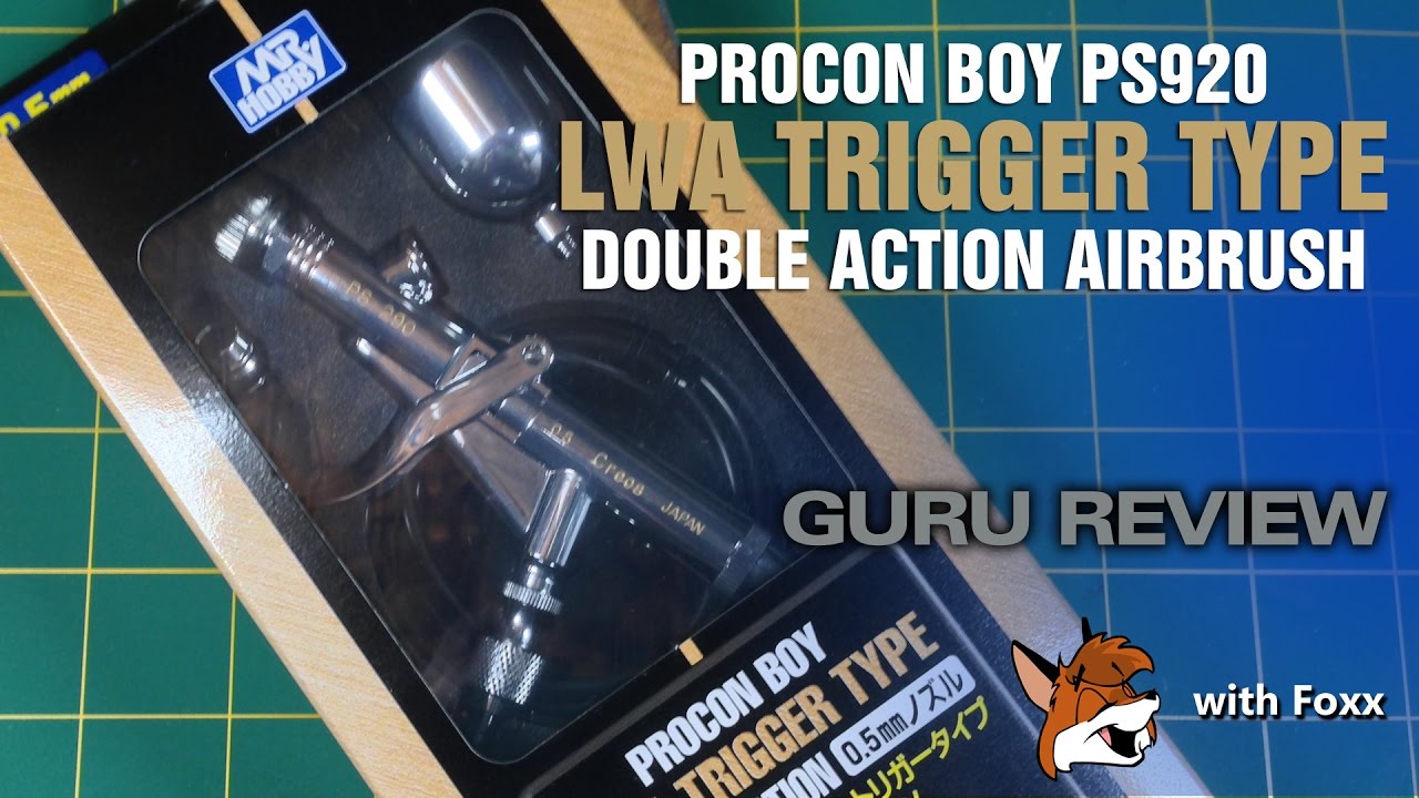 REVIEW: Mr. Hobby Procon Boy PS290 0.5mm Trigger Airbrush
