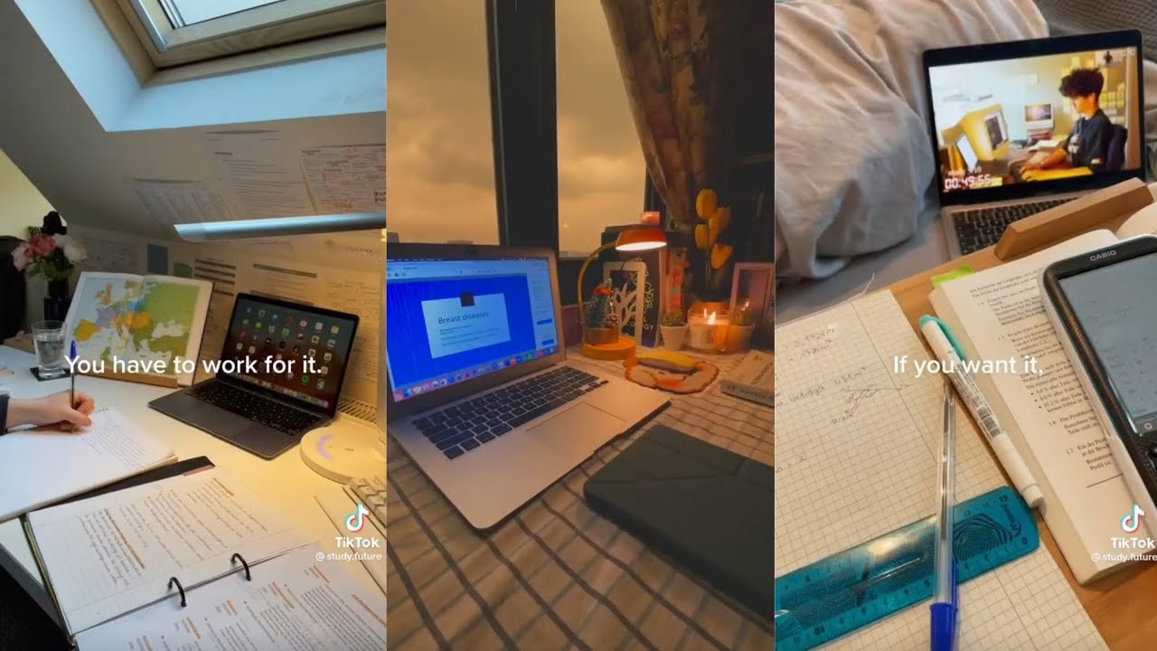 aesthetic✨study motivation tiktok ||  study motivation tiktok compilation # 2