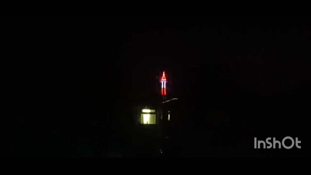 Blackpool tower fade from the view from my kitchen window!