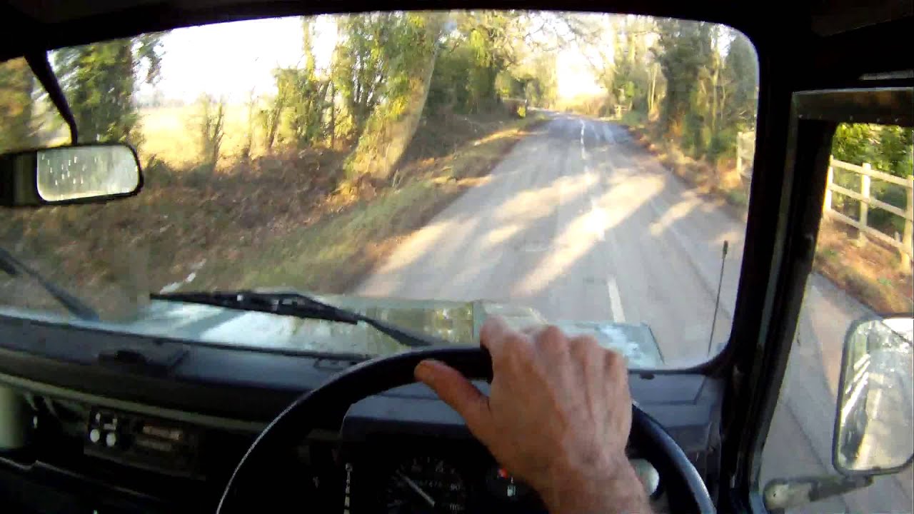 land rover 90 2 5 petrol for sale in action