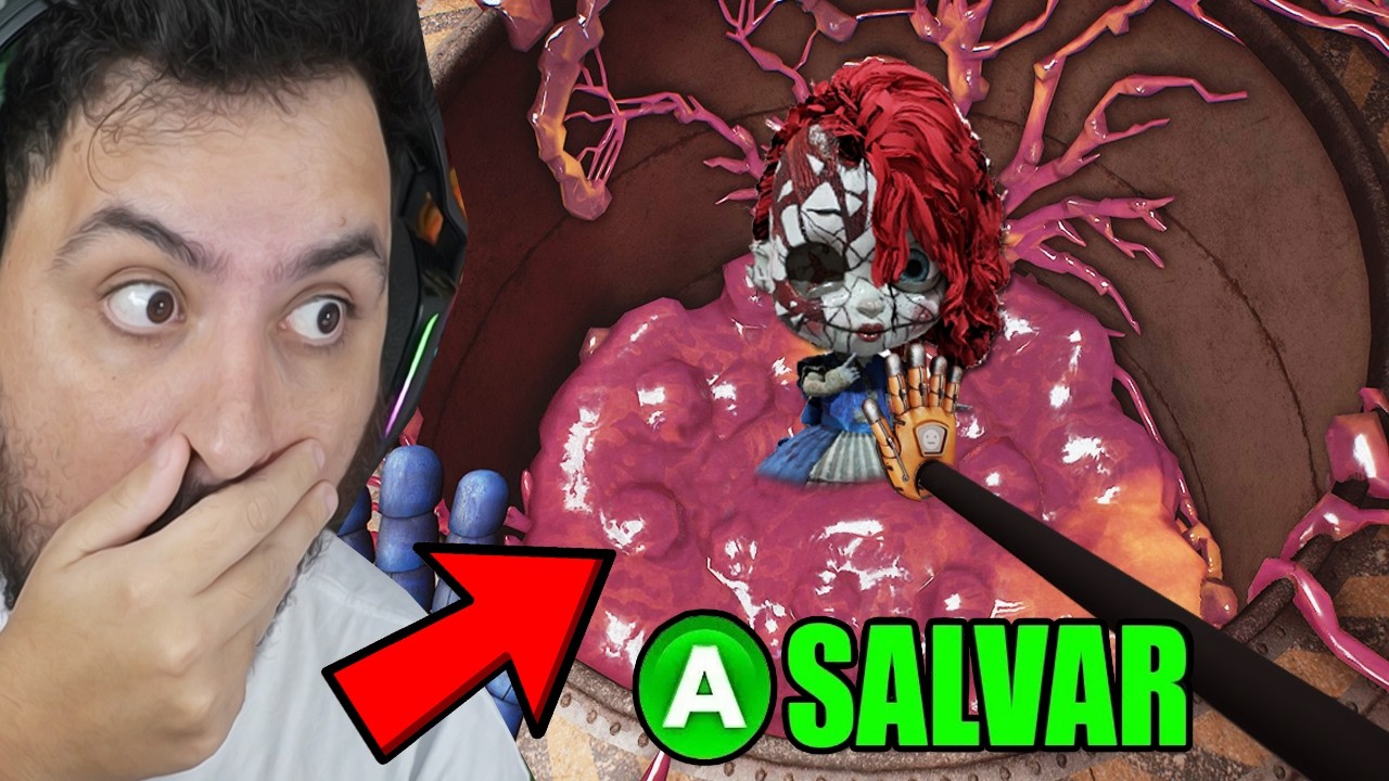 O QUE ACONTECE SE *SALVAR A POPPY* NO FINAL para O CAPITULO 6? *HACKEIO* - Poppy Playtime CAPITULO 5