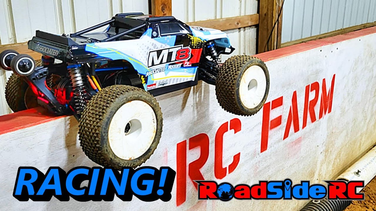 Can You Race It??  Team Associated Rival MT8 at the Racetrack