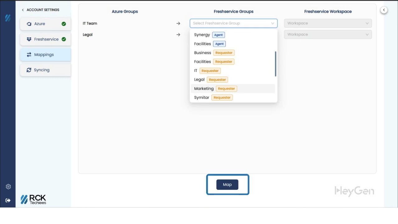 Azure Active Directory Group Sync with Freshservice