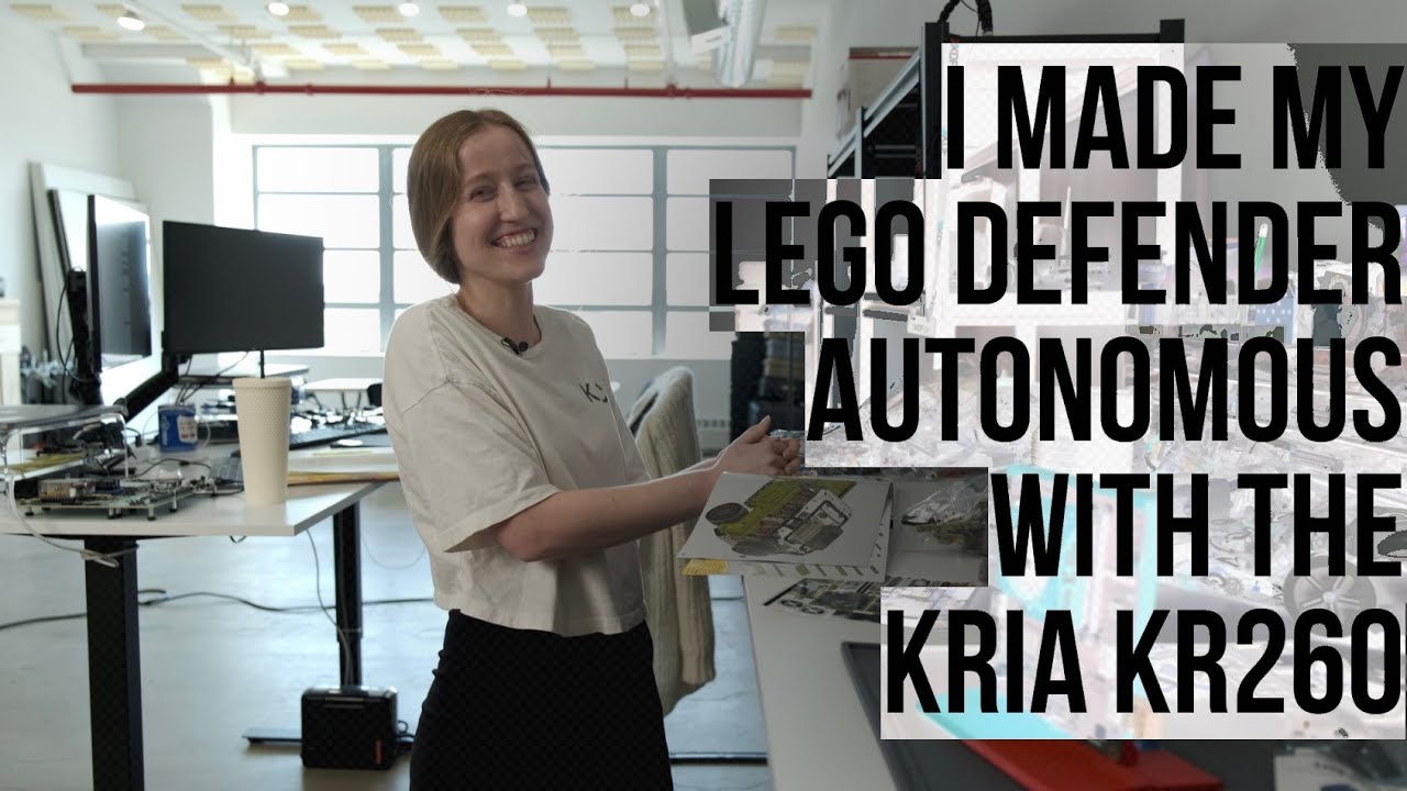 I Made My Lego Defender Autonomous with the Kria KR260 (Part 2)