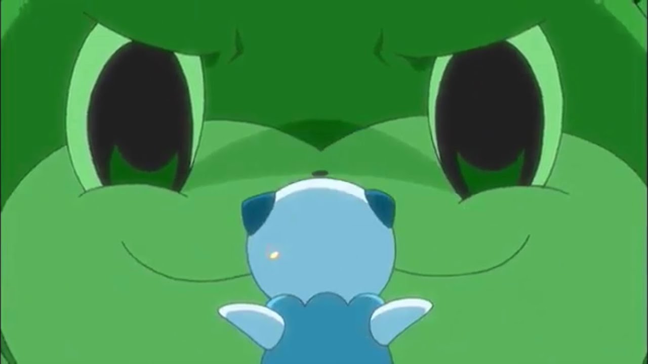 Oshawott scared of pansage