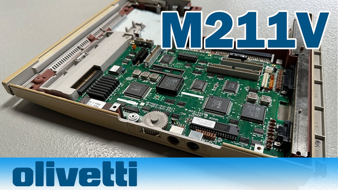 Olivetti M211V - 80C286 - Is it V for Victory - Not, it's V for VGA!