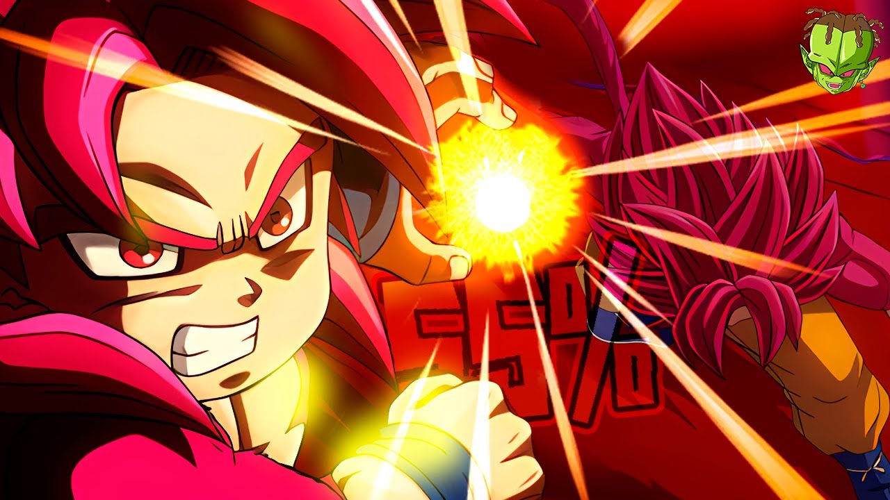 ASI SI DOKKAN!! 55% LINKS 1 GOKU SUPER SAIYAN 4 MINI DAIMA SHOWCASE | Dokkan Battle