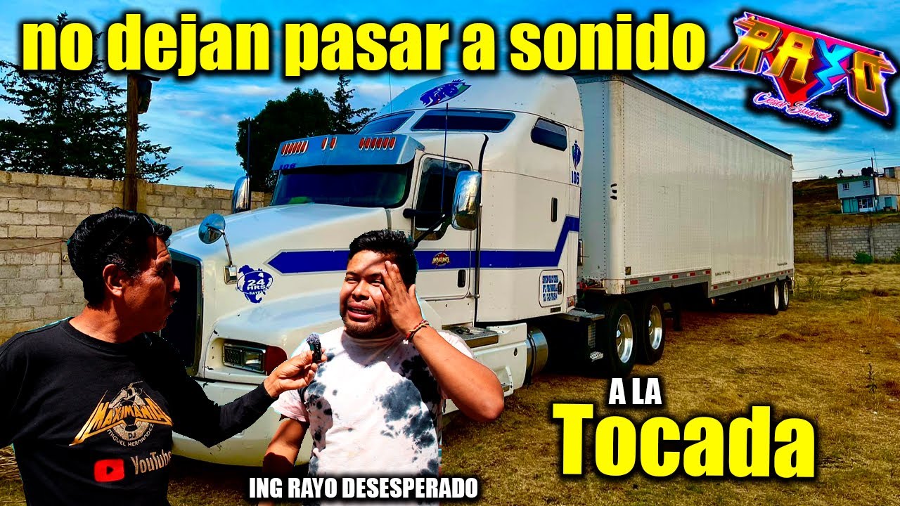 SONIDO RAYO FUE A TOCAR Y PUEBLA Y NO LO DEJAN PASAR ,VECINOS SALEN Y SE PUSO INTENSO ....