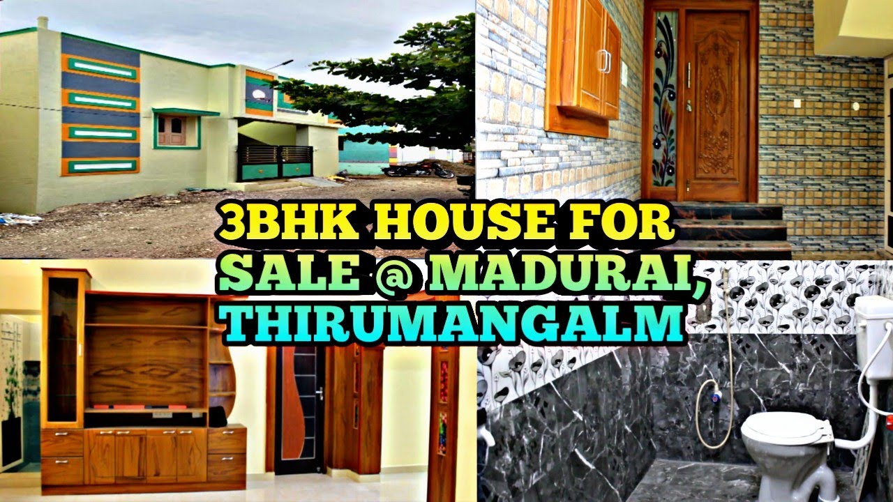 3BHK HOUSE FOR SALE @ MADURAI, THIRUMANGALAM