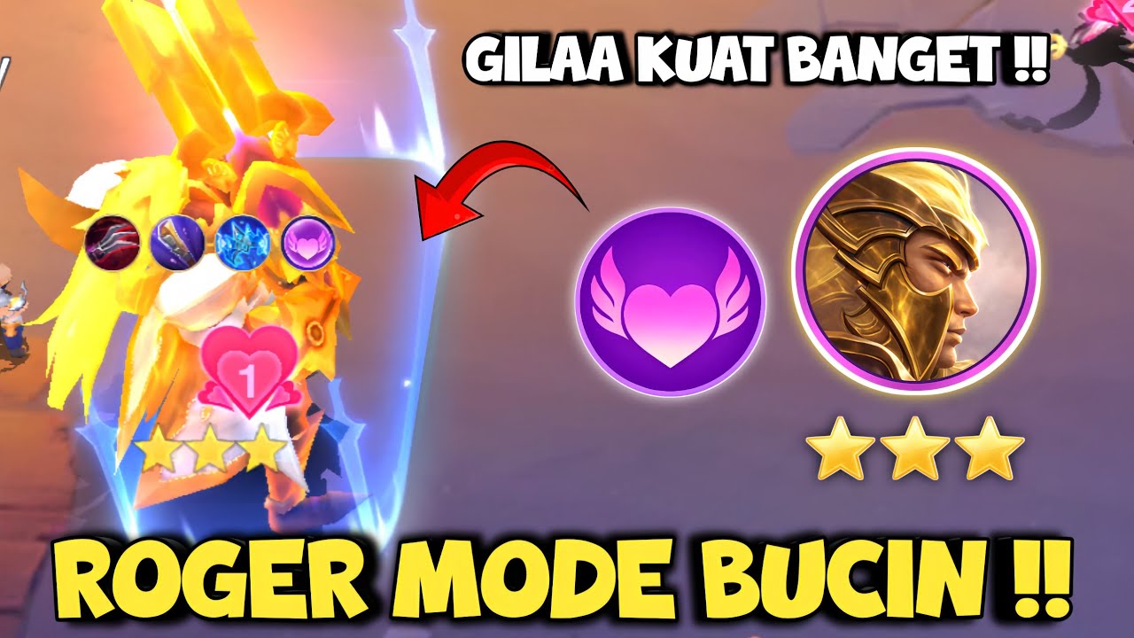 ROGER TITAN GARUK - GARUK SATU MAP !! DIKASIH CRYSTAL HEARTBOND KUAT BANG COK !!