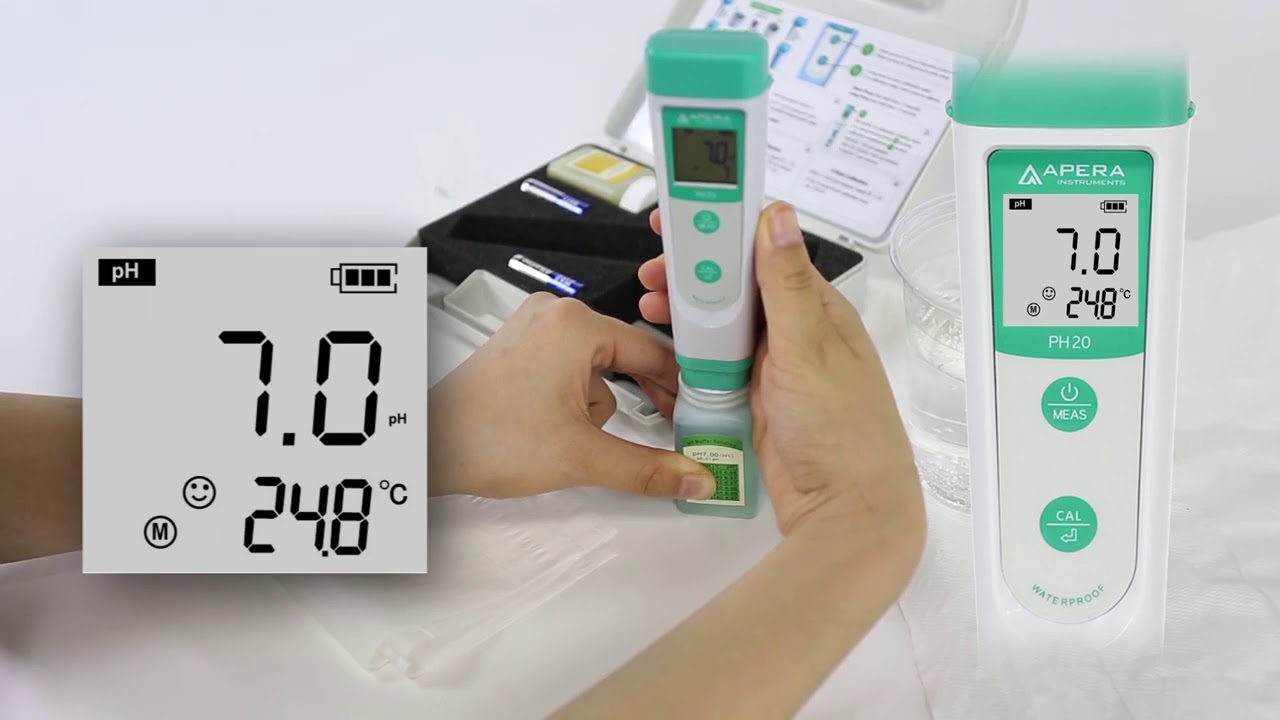Kalibrierung des PH20 Messgerätes