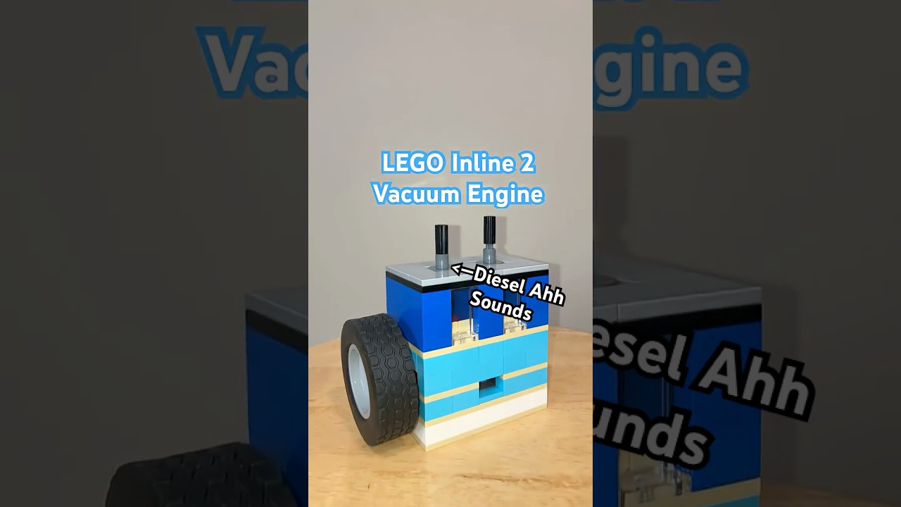 LEGO Inline 2 l Vacuum Piston Engine 