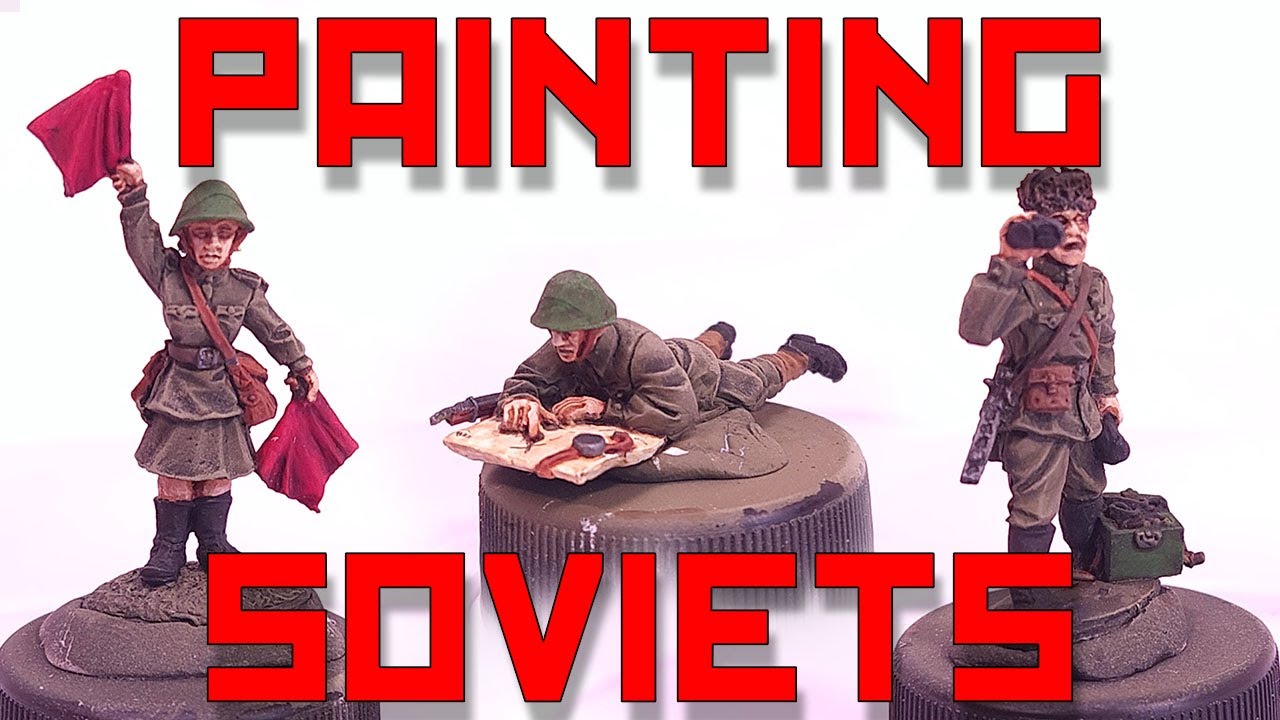 Painting Soviet Forward Observation Officers [28mm]