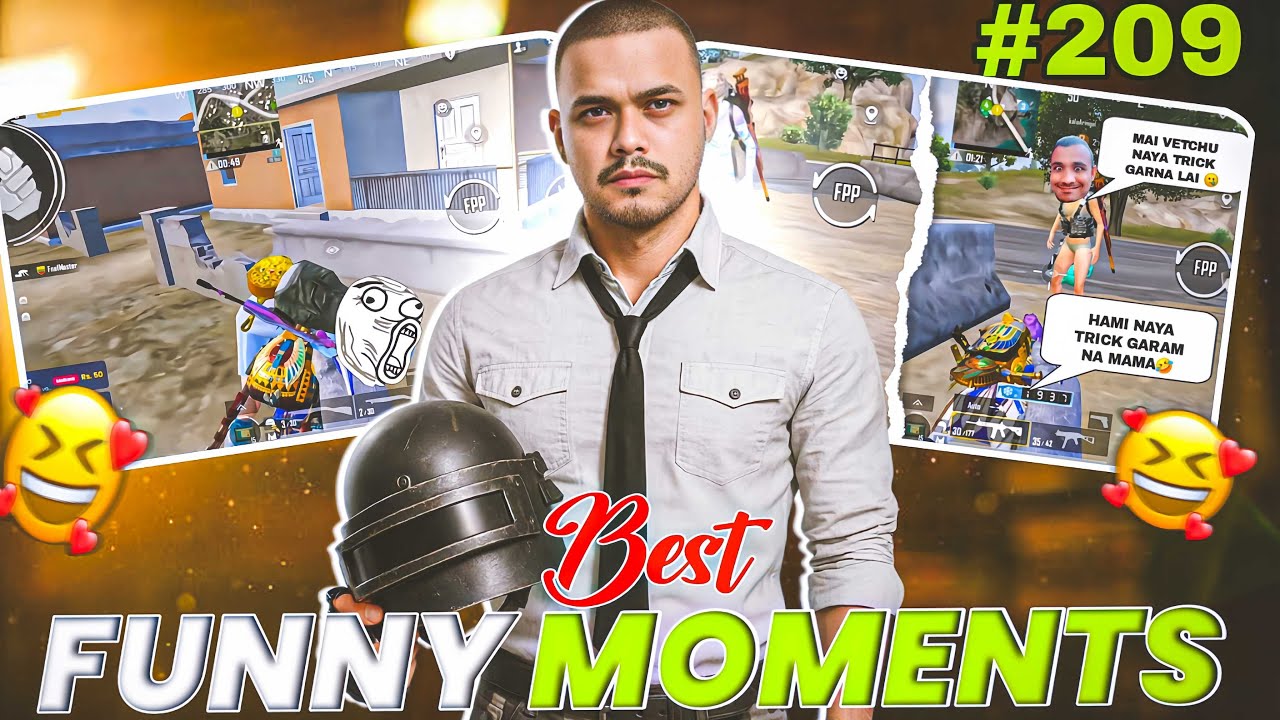 😂 CR7HORAA & HORAA FAMILY Epic PUBG FAILS & Comedy Moments 🤣 (EPISODE 209) @cr7horaaYT 