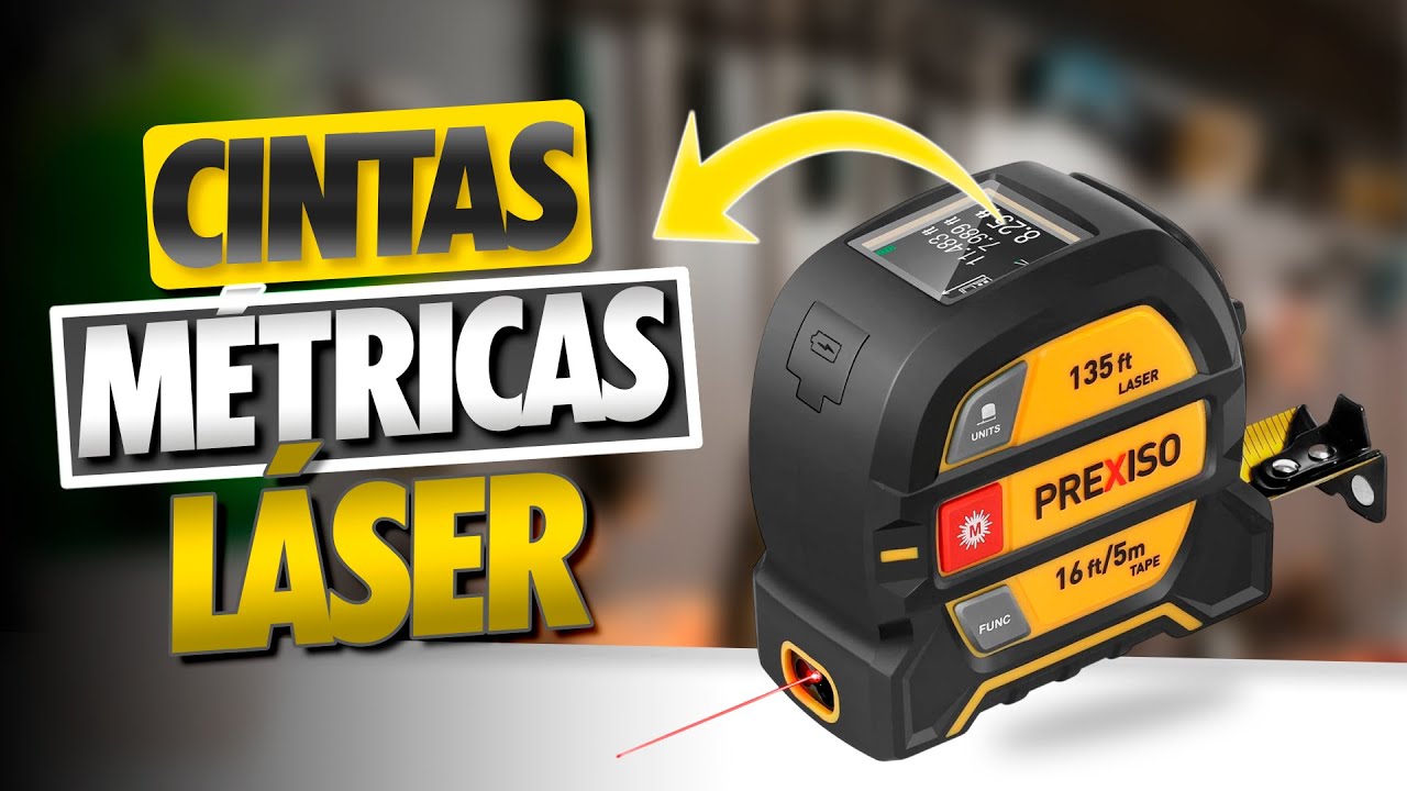 Las 5 Mejores CINTAS L&Aacute;SER de Medici&oacute;n [2025] ✅ Alta Precisi&oacute;n / Largo Alcance / Pantalla Digital