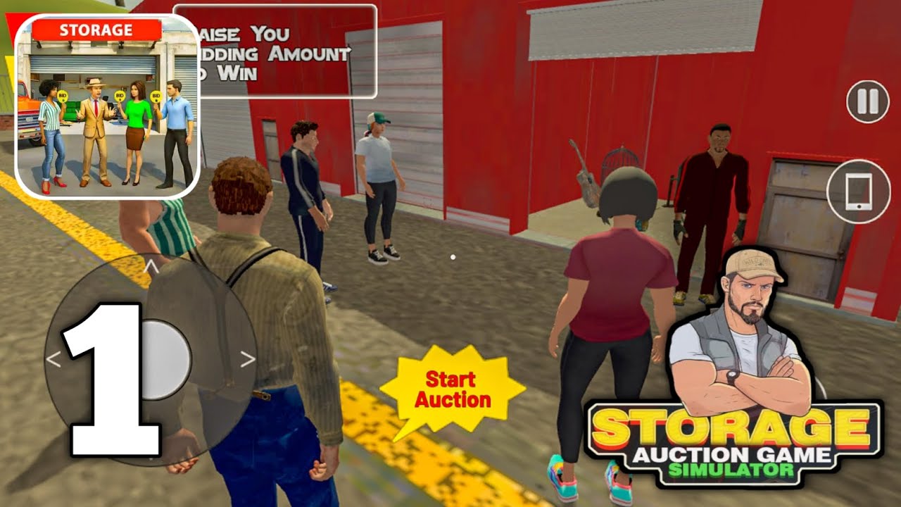 Storage Auction Simulator - Gameplay Walkthrough part 1 (Android iOS)