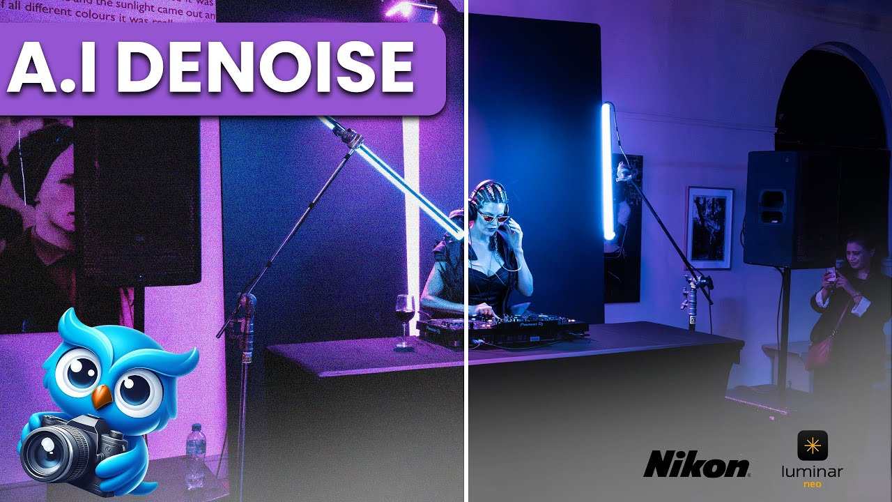 Tutorial: How to Denoise with Luminar Neo AI&nbsp;feat Nikon