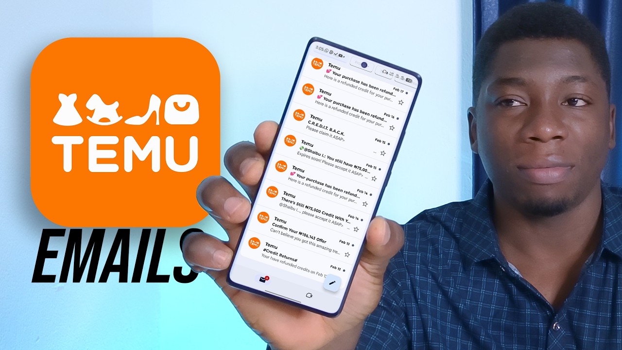 Как перестать получать электронные письма от TEMU