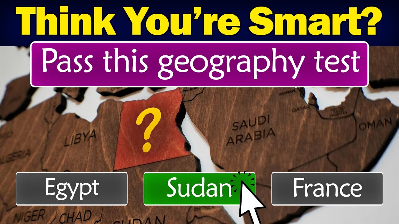 🧠Think You’re Smart? 🤔 Pass This Geography Quiz!