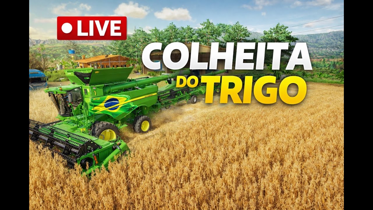 Colheta do trigo Mapa Agronópolis  Farming simulator 22 @reccogameplay