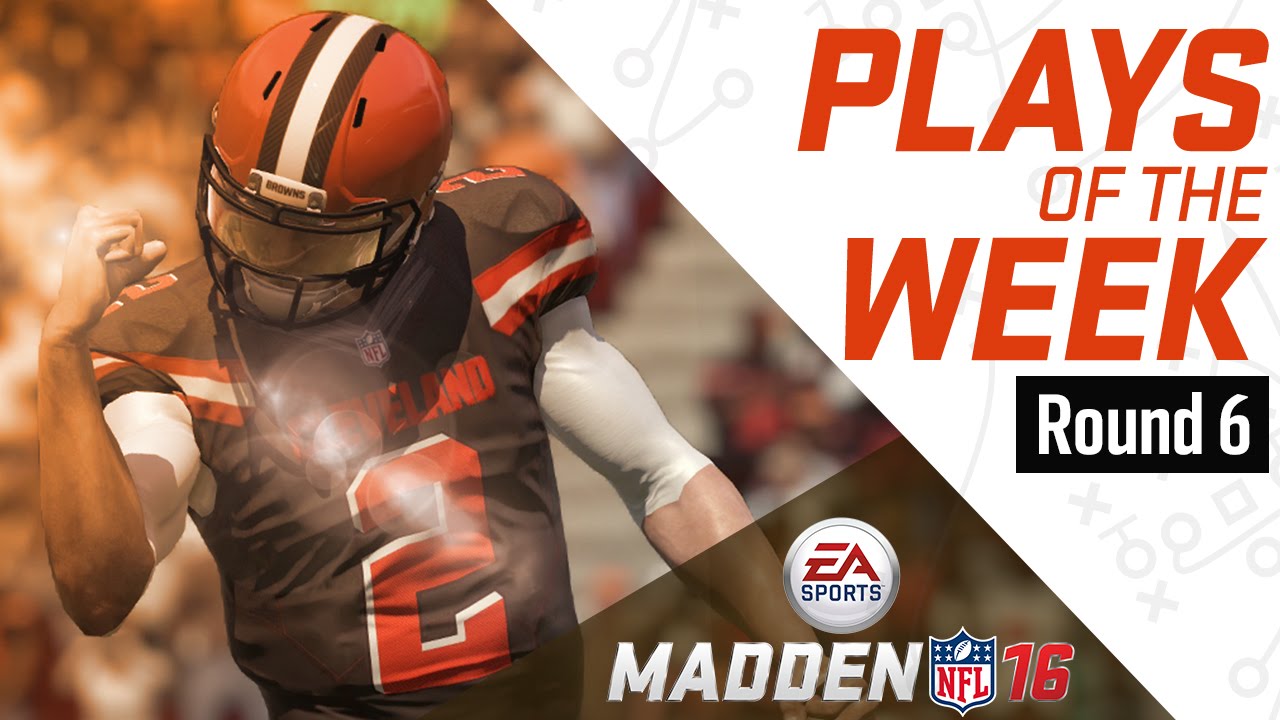Madden NFL 16 - Plays of the Week - Round 6