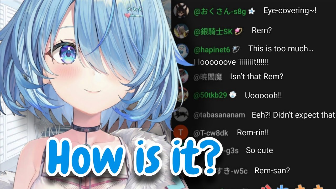 Lamy’s New Hairstyle is So Cute, it almost made her look like Rem! [Hololive]