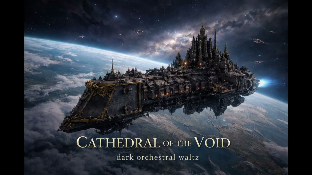 Dark Orchestral Waltz – Cathedral of the Void | Dramatic Organ BGM