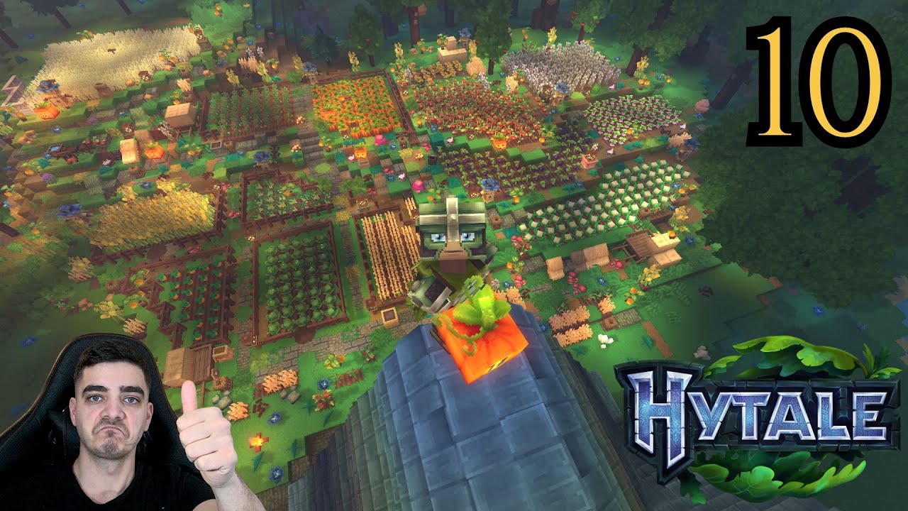 Ich baue DEN ULTIMATIVEN Garten in Hytale 🌱 | Jede Pflanze! - Hytale #010  - Let's Play Deutsch