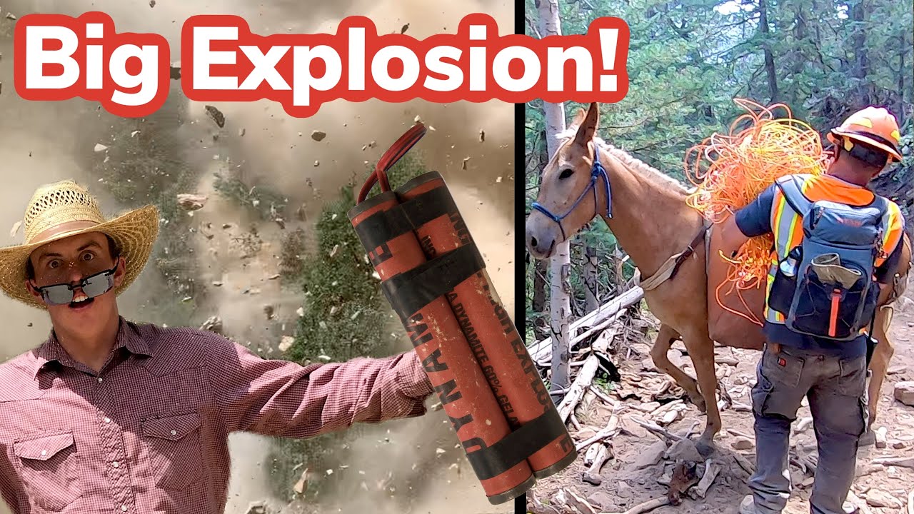 Mules Packing EXPLOSIVES!! Vlog #26