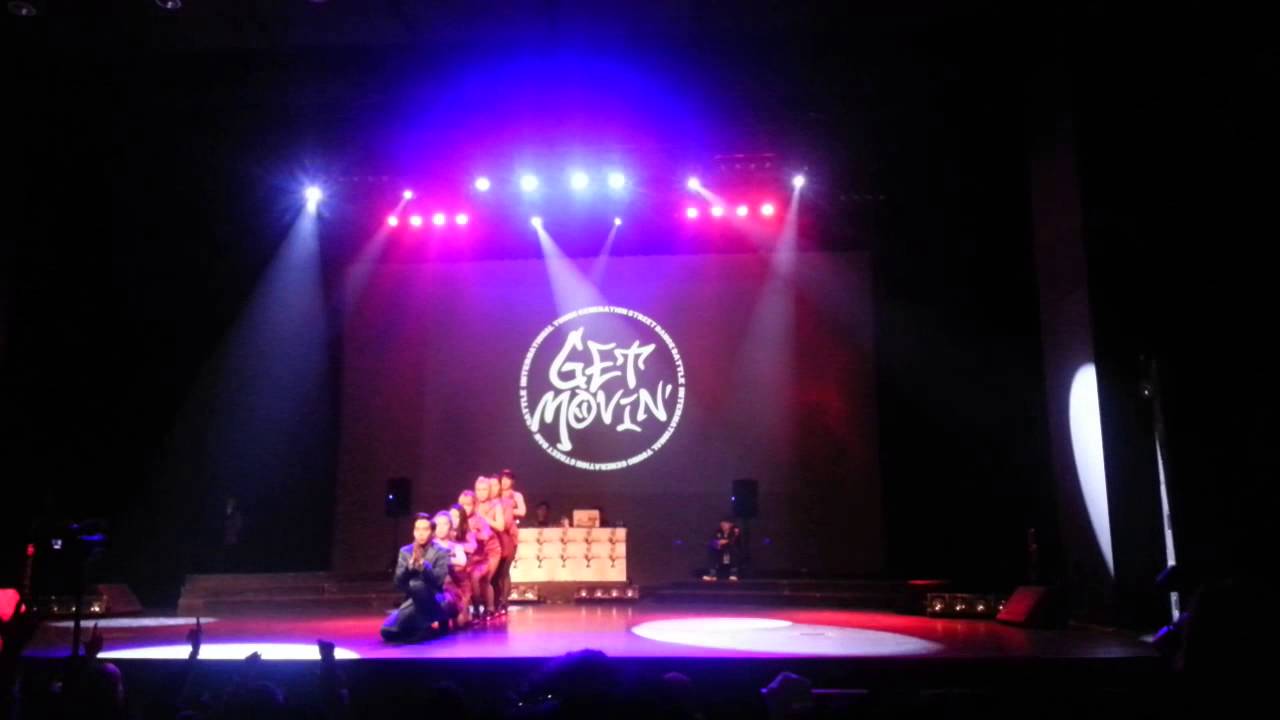 2014 Get Movin' Vol.7 World Final Guest Show Waacking Assassin Crew