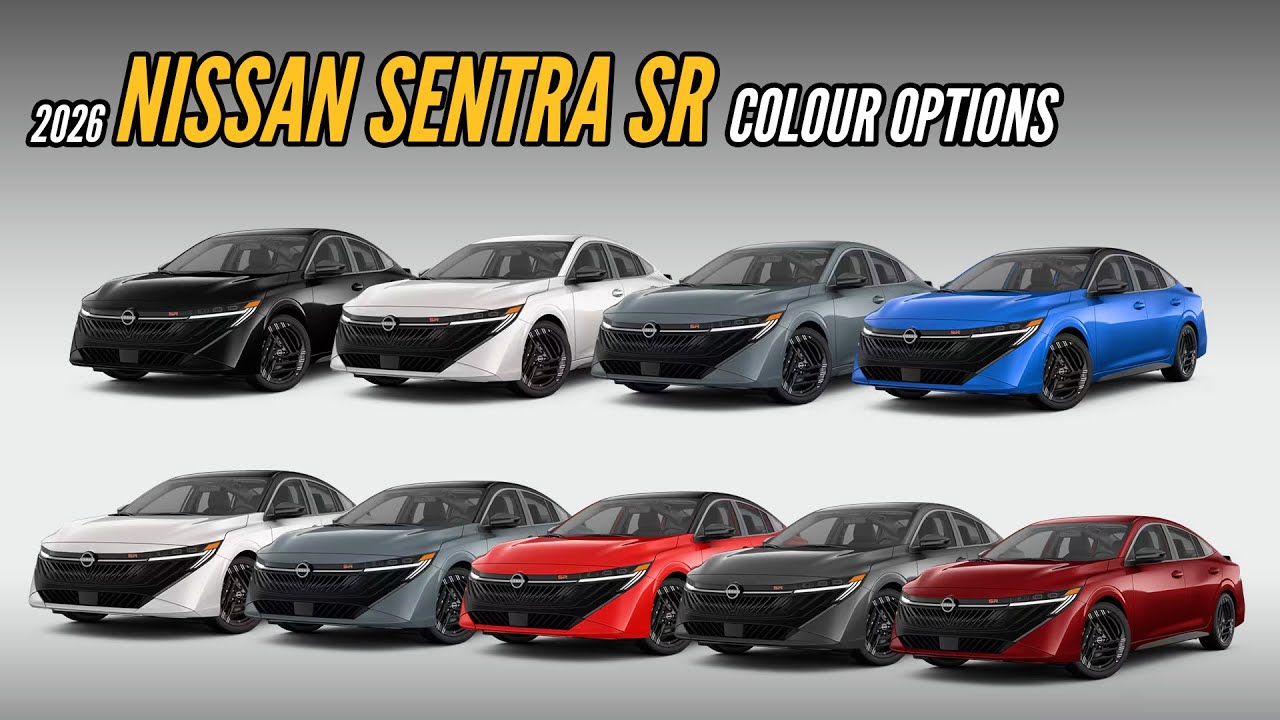 2026 Nissan Sentra SR - Color Options - Images | AUTOBICS