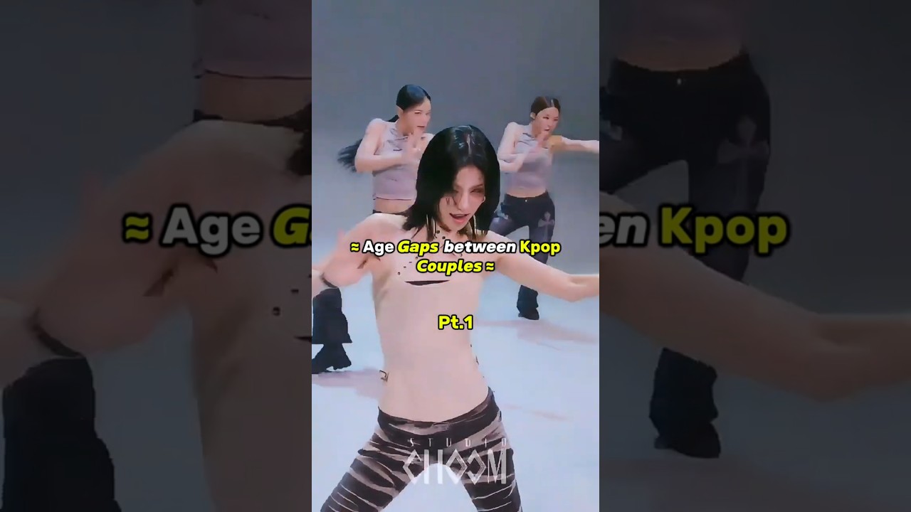 Age Gap between #Kpop Couples pt.1