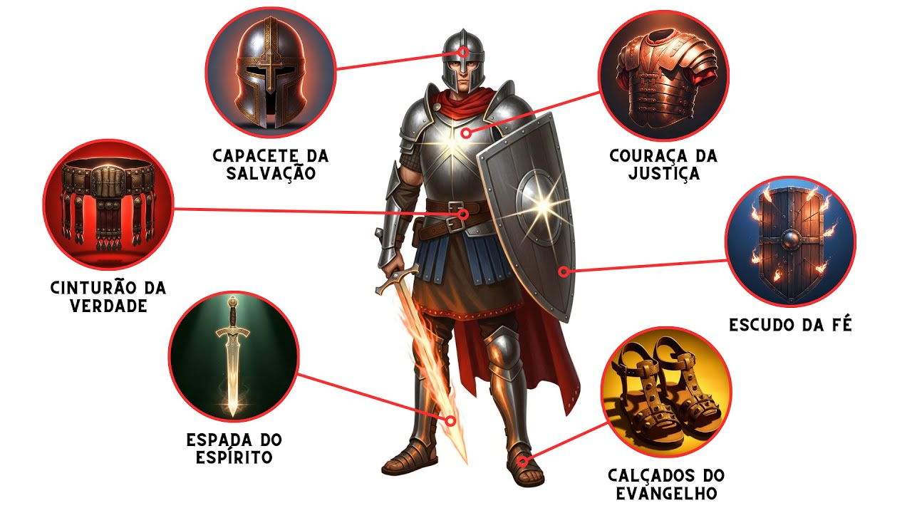 CADA SIGNIFICADO DA ARMADURA DE DEUS EXPLICADO