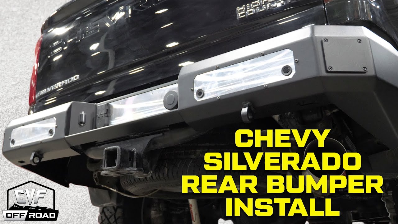 2020+ Chevy Silverado 2500/3500 Rear Bumper install - CVF Offroad