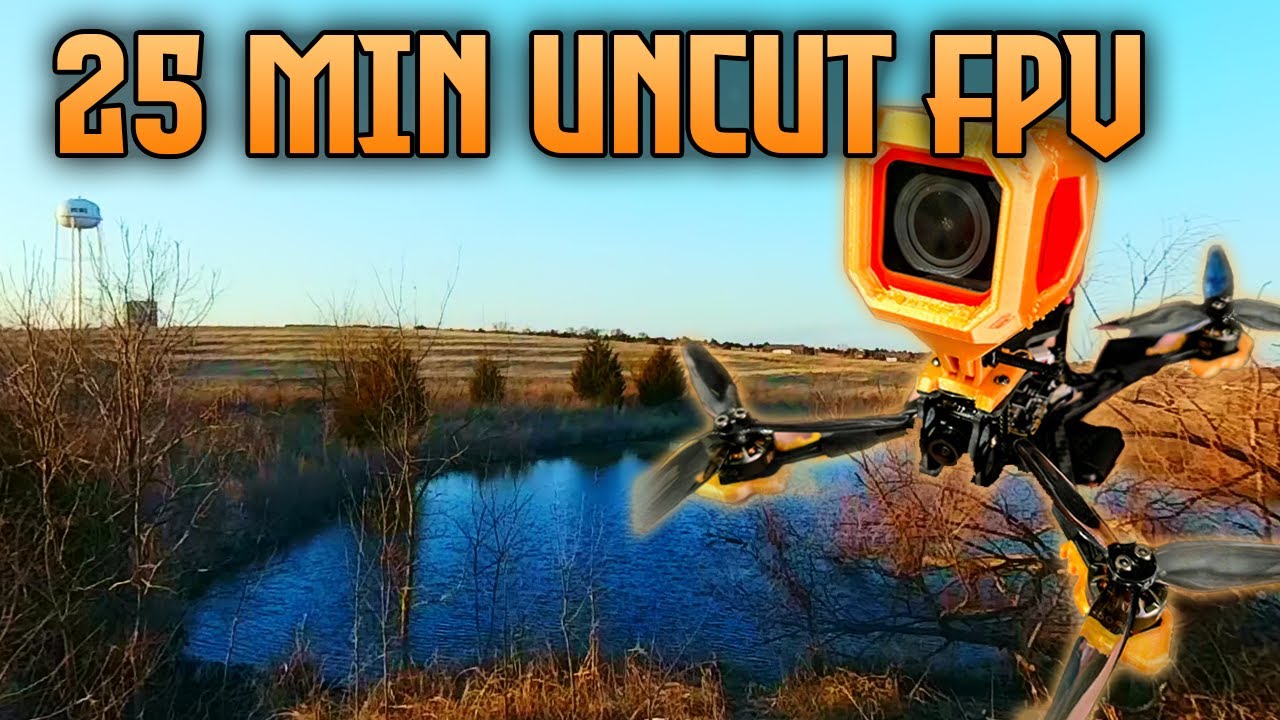 5 Uncut Packs - Crux35 + RunCam 5 Orange Test – 25 Min FPV Flights with Gyroflow Stabilization
