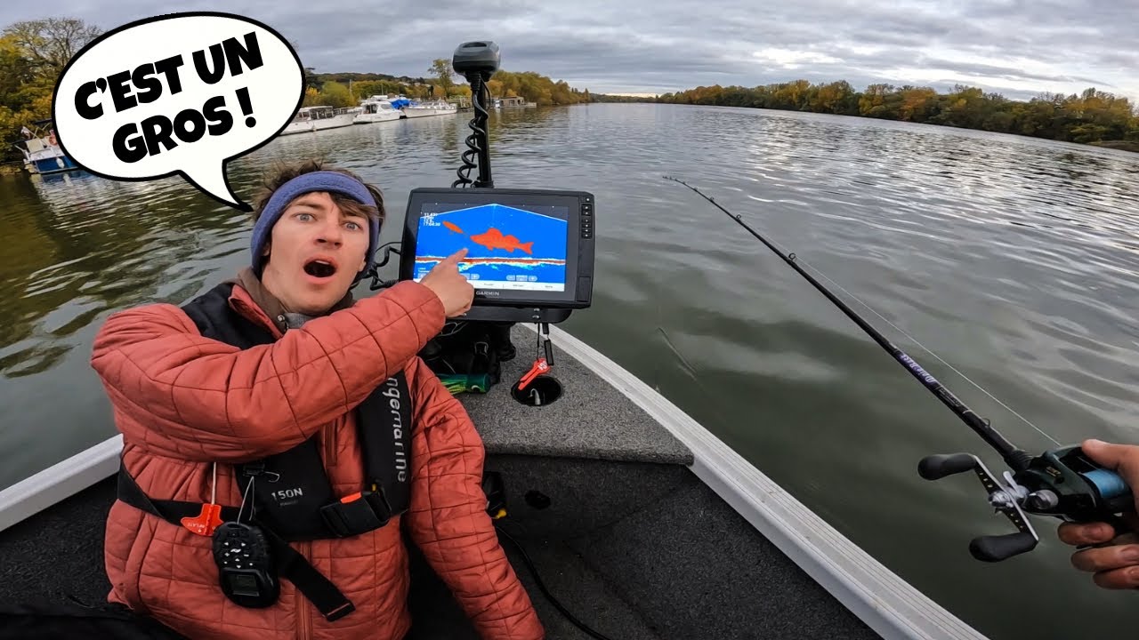On pêche les SANDRES au LIVESCOPE en SEINE pour la PREMIÈRE FOIS !