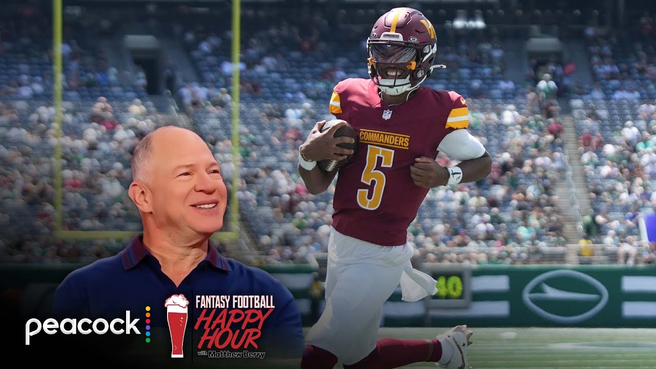 Jayden Daniels, Caleb Williams stand out in NFL debuts | Fantasy Football Happy Hour | NFL on NBC