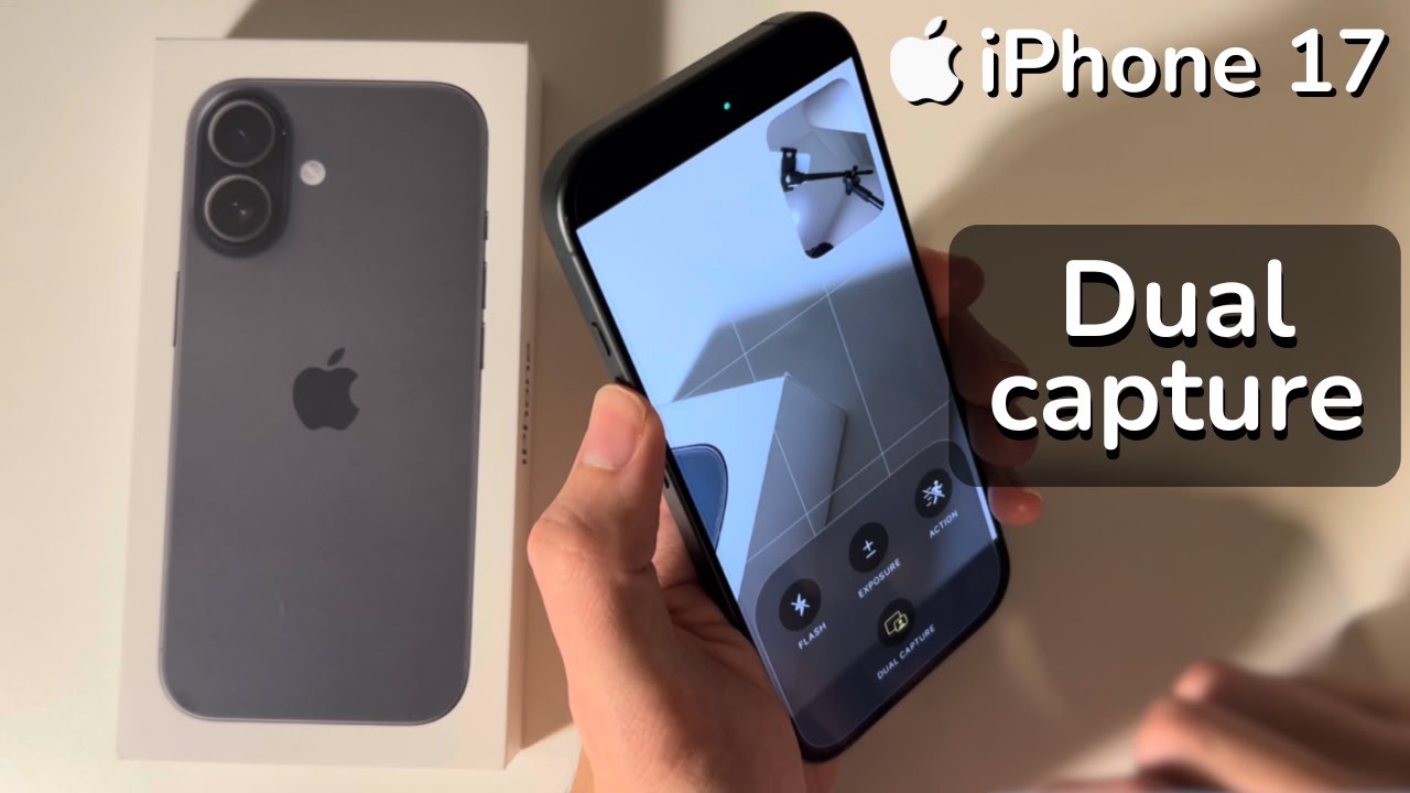 How to Turn On Dual Capture on iPhone 17 / 17 pro