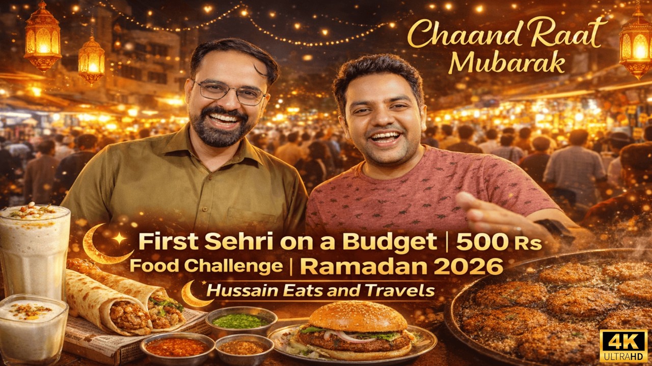 First Sehri on a Budget | 500 Rs Food Challenge | Best Street Food in Karachi | Ramadan 2026