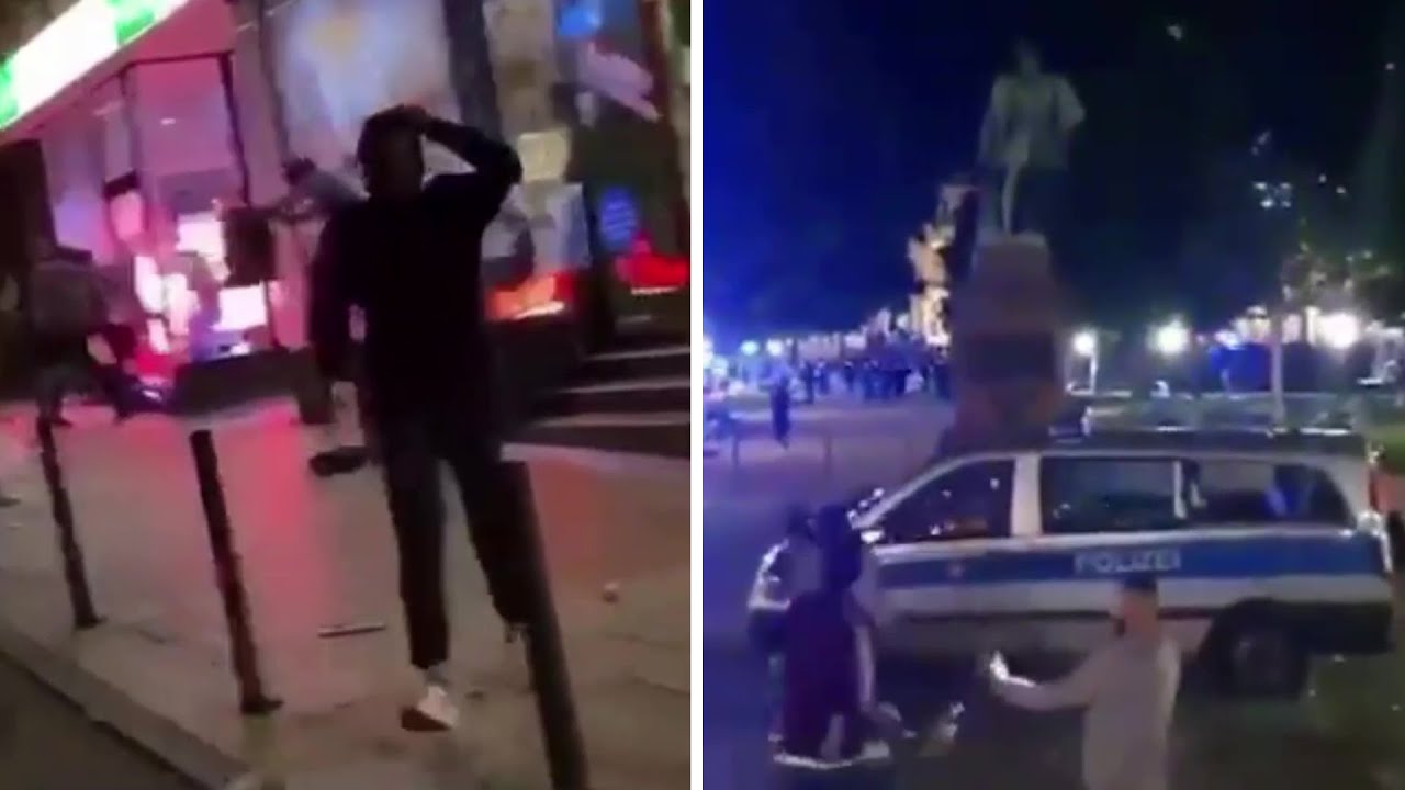 Stuttgart: Augenzeugenvideos sollen Randale und Gewalt gegen Polizei zeigen