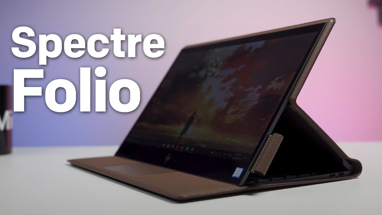 HP Spectre Folio Review: A Near-Perfect PC Covered in Real Leather